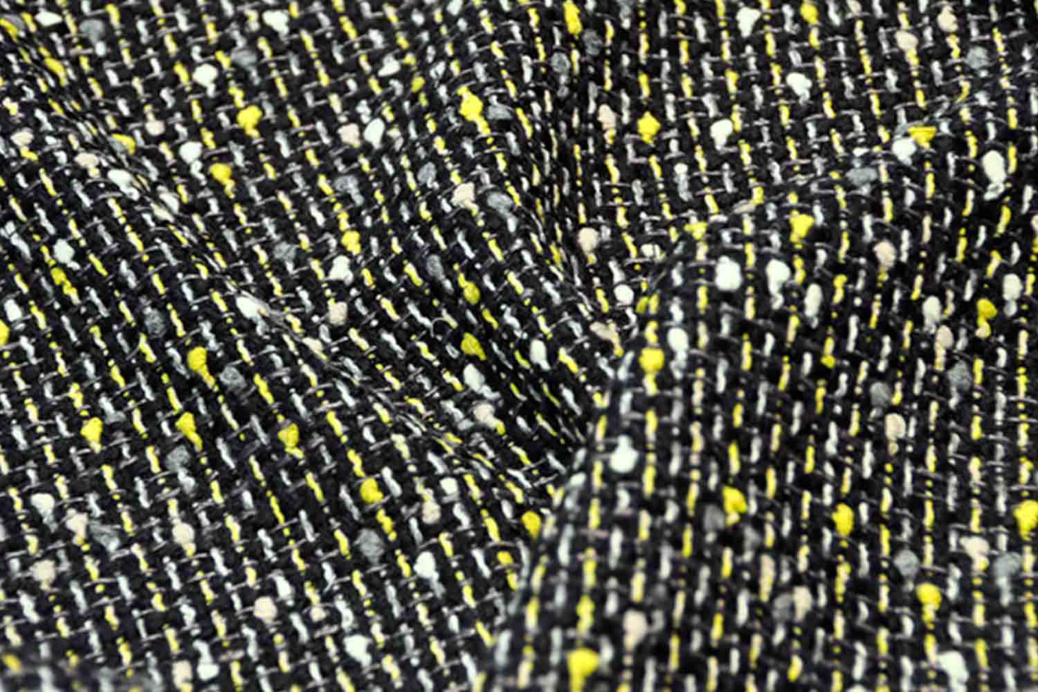 tweed yellow black